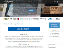 Tablet Screenshot of egnition-hamburg.de